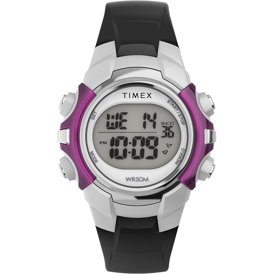 ♢timx♢ Amazon.com: Timex Men's Digital 33mm Watch - Black Band